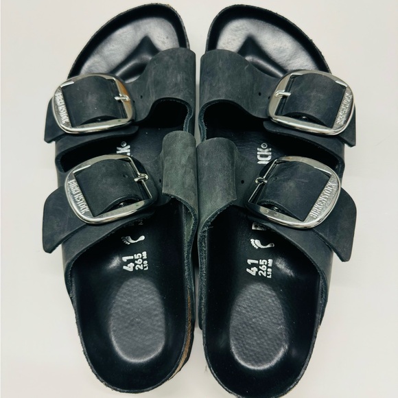 BIRKENSTOCK Arizona Big Buckle like new condition size 10 womans - Picture 2 of 7